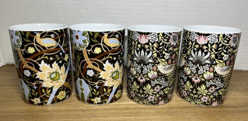 Waterside fine china mugs - mugs, 4x