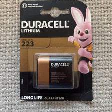 Duracell Lithium CR-P2 (223) 6V Battery