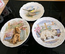 Royal Albert 3 Collectable Plates China Animals/ Birds Excellent Condition