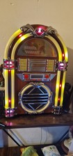 Table Top Jukebox CD Player with Radio & Flashing Lights