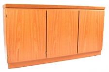 Skovby Danish Modern Teak Sideboard or Bar Cabinet, Circa 1970s