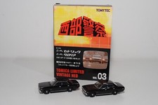 A94 1:64 3 INCH TOMICA TOMY VINTAGE NEO NISSAN CEDRIC GLORIA 430 POLICE CAR MIB