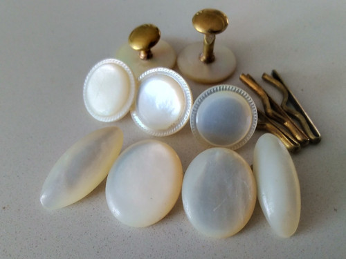 Antique mother pearl - mother, of