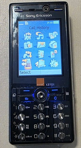 Sony ericsson k810i cyber shot - sony,