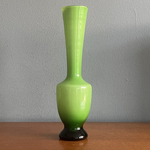Vintage opaque green - opaque, glass