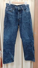 SUGAR CANE SC41947 Selvedge Denim Jeans Indigo W34 Vintage Fade Japan