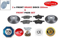FOR NISSAN PRIMERA P11 WP11 2.0 SR20DE GT SRI FRONT BRAKE DISCS AND PADS SET
