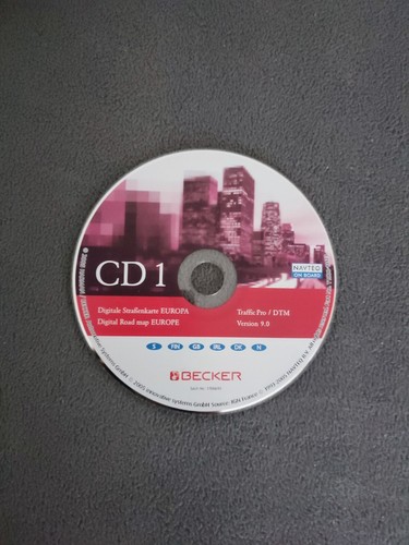 Navigation becker traffic - cd,