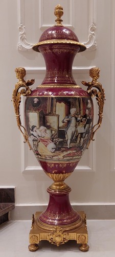 Unique large gilt bronze - large,