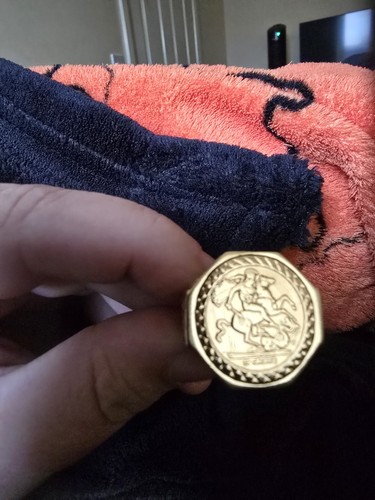 Hallmarked gold george - hallmarked,