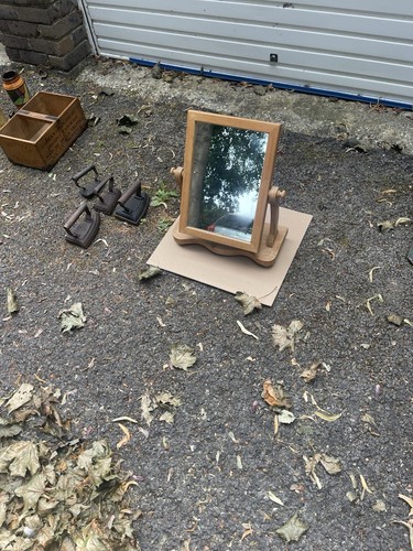 Small vintage pine swing - small,