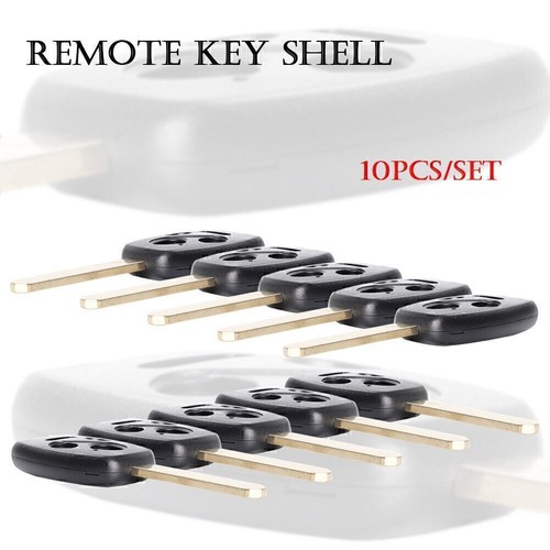 10x button key fob shell - 4-button,