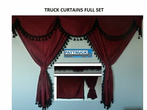 Truck curtains set - truck,
