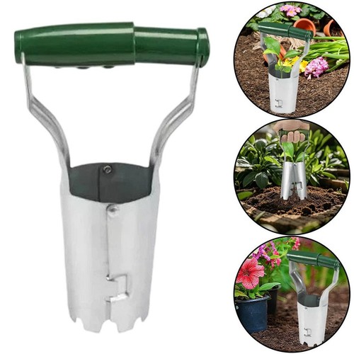 Hand bulb planter soil - hand,