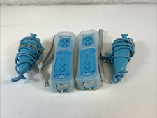 2 Wii Blue Remotes And