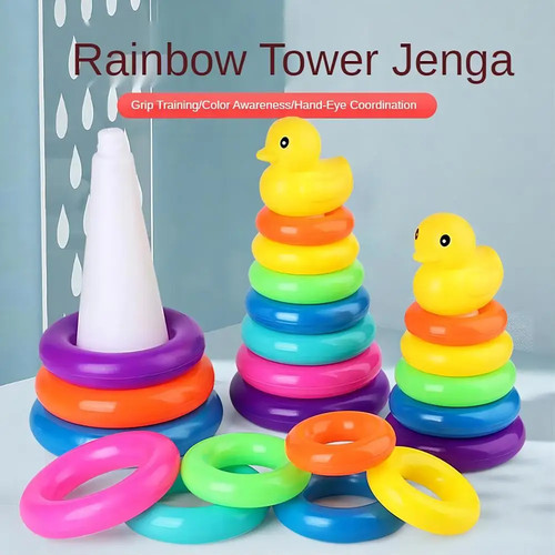 Montessori baby stacking - baby,
