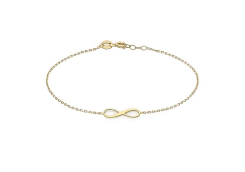 9ct yellow gold infinity - 9ct,
