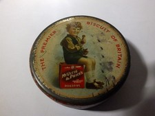 Vintage McVitie & Price The Premier Biscuit Of Britain Sample Round Tin
