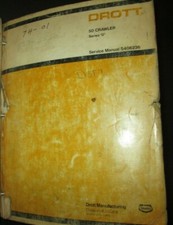  Case Drott 50 Crawler Series