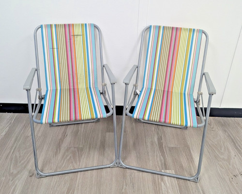 Vintage folding deck chair - deck,