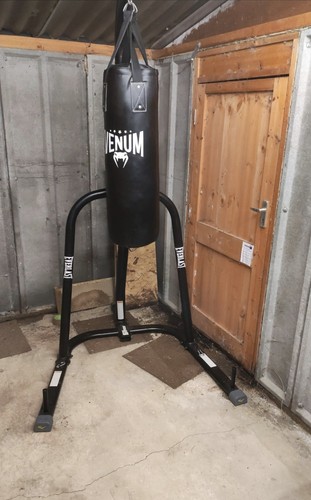 Boxing bag and stand - bag,