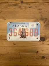 Vintage Alaska US Motorcycle