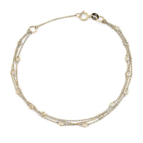 Solid real yellow gold - real,