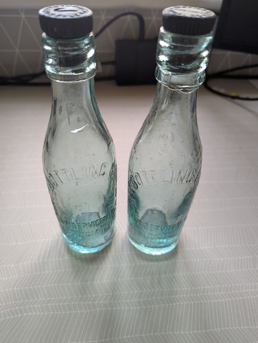 Vintage glass bottles - glass, purity