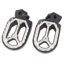 Shark Teeth Dirt Bike Foot Pegs for YAMAHA YZ85 YZ125 YZ250 YZ450F 1999-15 Black