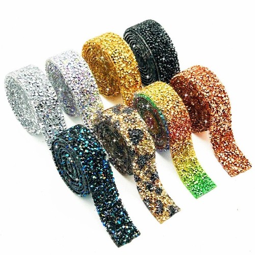 Yard 20mm rhinestone beaded - yard,