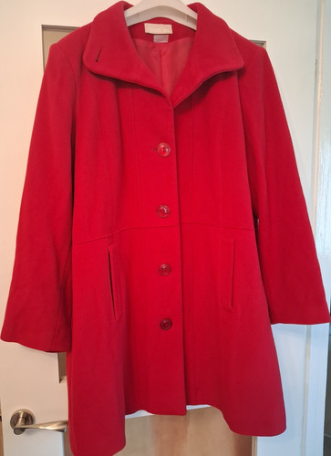 Red daxon wool cashmere - daxon,