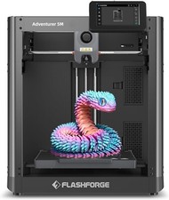 FLASHFORGE Adventurer 5M 3D Printer 600mm/s High-Speed  w/Auto Leveling Printing