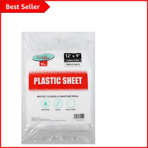 Large plastic dust sheets - plastic,