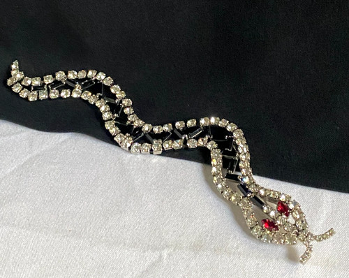 Vintage large silver tone - vintage,
