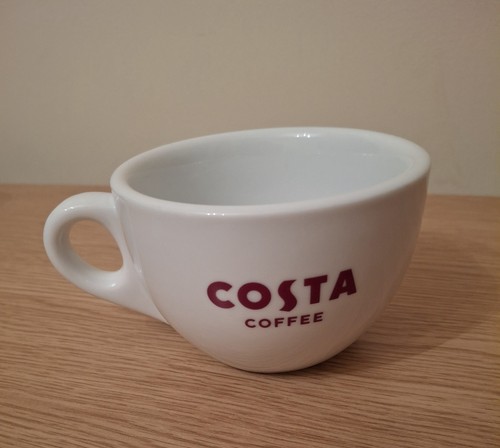 Large white costa coffee mug - large,