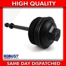 OIL FILTER CAP WITH O'RING FOR AUDI A3 A4 A6 Q3 SEAT IBIZA LEON OCTAVIA SUPERB