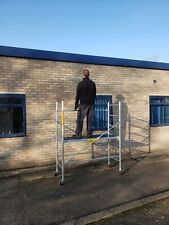 Mini Access Platform with fixed wheels, Aluminium, Lightweight & rust proof