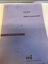 MARCONI INSTRUMENTS TF2171 DIGITAL SYNCHRONIZER INSTRUCTION MANUAL