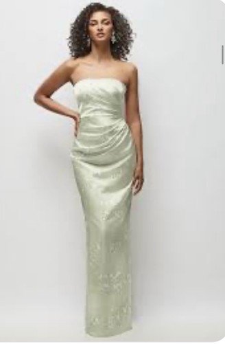 After six strapless floral - after,
