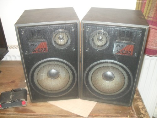Jvc e22 bookshelf speakers - s-e22,