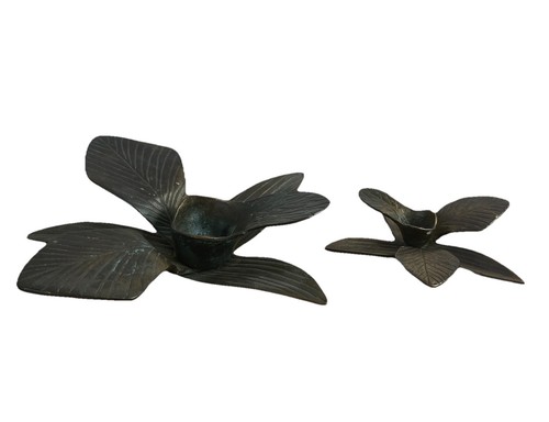Vintage mcm pair bronze brass - vintage,