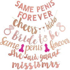 Bride to be Hen Do Bunting Banner Party Decorations Bridal Wedding Props