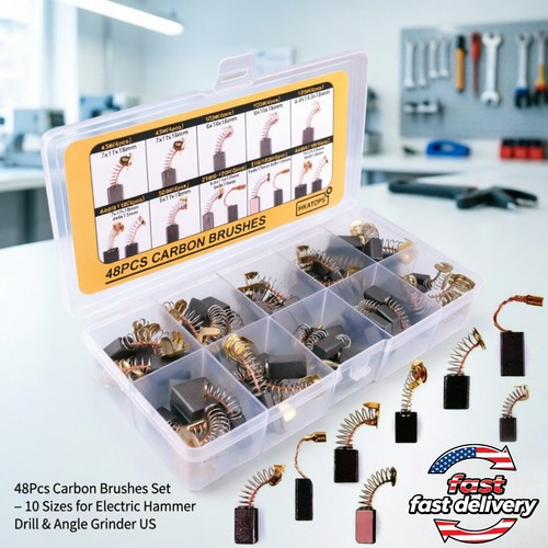 48pcs carbon brushes set - carbon, –