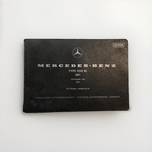Mercedes 350 1972 - 350-sl, oem