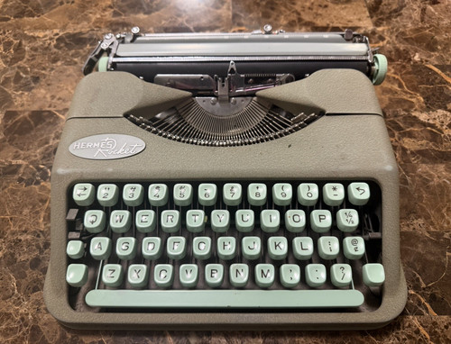 Hermes vintage portable manual - hermes,