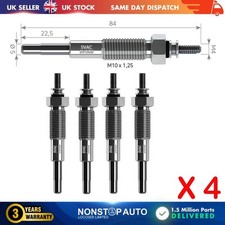 4X Glow Plugs For MAZDA E Bus E2200 D E Van 2200 E2200 D SE0118140A