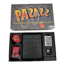 Pazazz Board Game Spears Games Vintage 1992 Complete Flip Over Timer