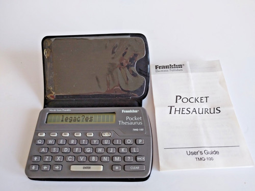 Franklin pocket thesaurus - pocket,
