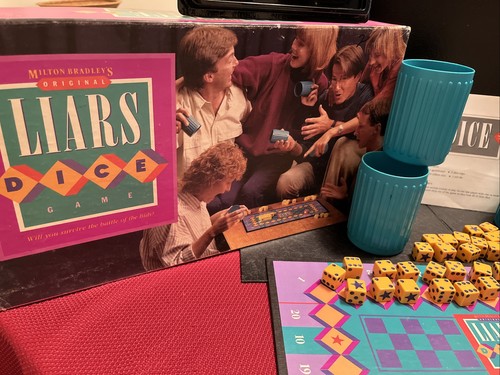 1987 liars dice - dice, game