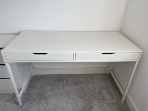 Ikea alex white desk - white, /